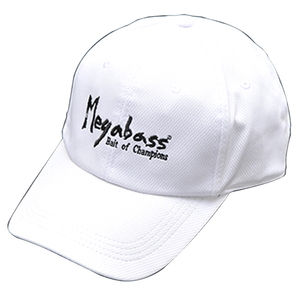 メガバス(Megabass) ＦＩＥＬＤ ＣＡＰ（フィールドキャップ） ホワイト×ブラック（ＢＲＵＳＨ ＬＯＣＯ）