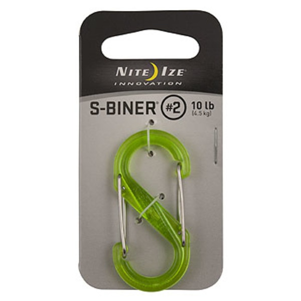 NITE-IZE(ナイトアイズ) Sビナプラスチック クリアー#2 SBP2-03-17T キーホルダー