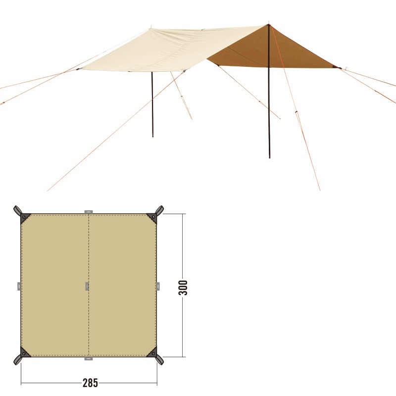 TATONKA(タトンカ) Tarp 2 TC AT8002|アウトドア用品・釣り具