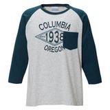 Columbia(コロンビア) ブラックプールバレー3/4Tシャツ PM9862 【廃】メンズ速乾性半袖Tシャツ