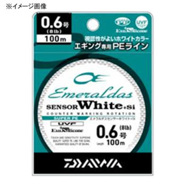 ダイワ(Daiwa) エメラルダスセンサー ホワイト+Si 150m 04625949 エギング用PEライン