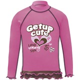 GETUP CUTE(ゲットアップ キュート) ラッシュ 長袖 Kid’s CCR-33246 ラッシュガード(キッズ/ベビー)