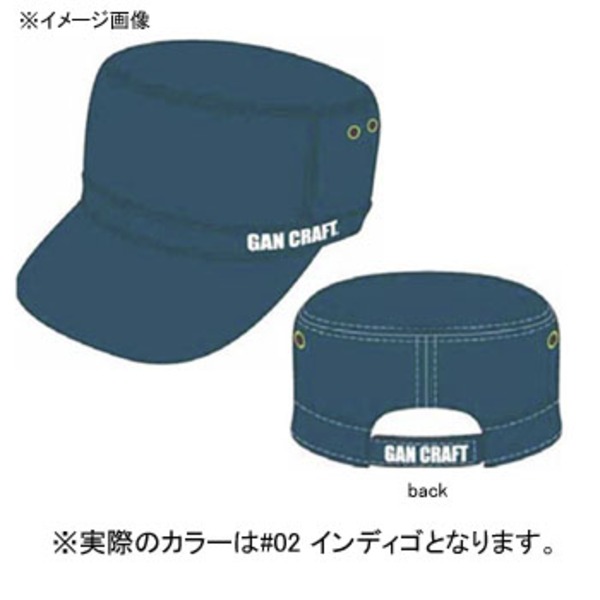 ガンクラフト(GAN CRAFT) オリジナルデニムワークキャップ   帽子&紫外線対策グッズ