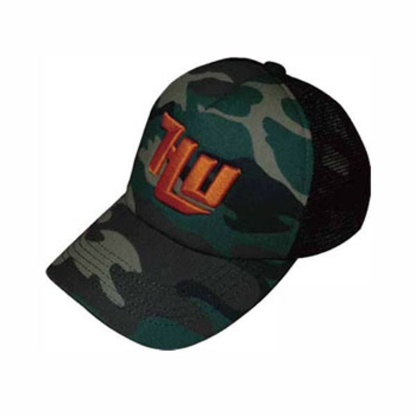 HIDEUP(ハイドアップ) 3D刺繍ロゴ迷彩メッシュキャップ   帽子&紫外線対策グッズ