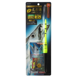 冨士灯器 こだわり太刀魚仕掛けセットタイプL2 LG 2号 緑 冨士灯器 こだわり太刀魚仕掛けセットタイプL2 LG 2号 緑
