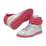PUMA(プーマ) PMJ-355165 ファーストラウンド シャイニー ハイ JR # 355165 スニーカー(ジュニア/キッズ/ベビー)