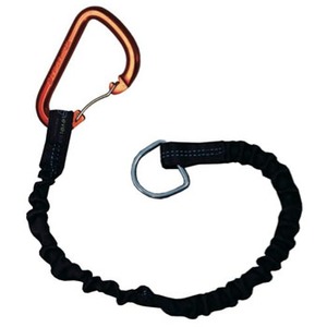 Level Six(レベル シックス) Shock Leash with Carabineer   レスキュー･セーフティ救急用品