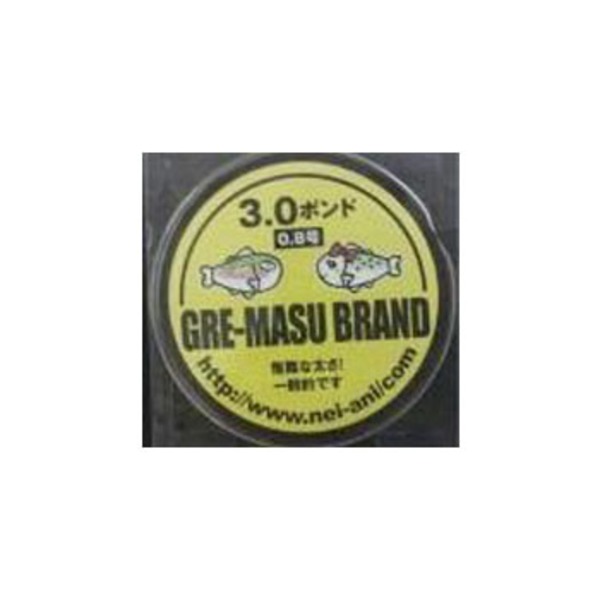 オフィスユーカリ グレ鱒ライン 100m   トラウト用ナイロンライン