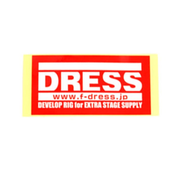 ドレス(DRESS) ロゴステッカー LD-OP-0060 ステッカー