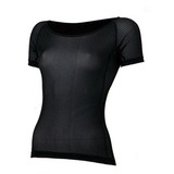 ファイントラック(finetrack) フラッドラッシュスキンメッシュスクープネックT Women’s FUW0408 半袖アンダーウェア(レディース)
