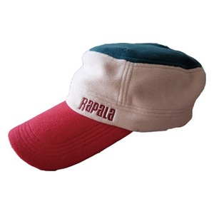 Rapala(ラパラ) Ｆｌｅｅｃｅ Ｔｒｉｃｏｌｏｒ Ｗａｒｍ Ｃａｐ レッド×ベイジュ×グリーン RC-141RBG