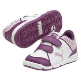 PUMA(プーマ) PMJ-186905 ステップフレックス チェッカード V キッズ 186905 スニーカー(ジュニア/キッズ/ベビー)