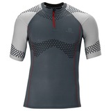 SALOMON(サロモン) エクゾ S-LAB ジップ ティー Men’s L32872000 【廃】メンズ速乾性半袖Tシャツ