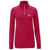 SALOMON(サロモン) トレイルランナー ウォーム ロングスリーブ ジップ ティー Women’s L35197800 Tシャツ･カットソー長袖(レディース)