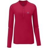 SALOMON(サロモン) トレイルランナー ロングスリーブスリーブ ジップ ティー Women’s L35198600 Tシャツ･カットソー長袖(レディース)