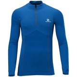 SALOMON(サロモン) エグゾ モーション ロングスリーブ ジップティー Men’s L35289300 長袖Tシャツ(メンズ)