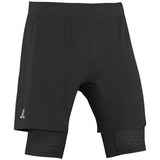 SALOMON(サロモン) エクゾ ウィング ツインスキン ショーツ Men’s L32868300 ハーフ･ショートパンツ(メンズ)