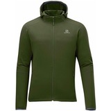 SALOMON(サロモン) ディスカバリーフーディッド ミッドレイヤー Men’s L35224000 フリースジャケット(メンズ)