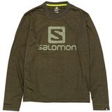 SALOMON(サロモン) JP ビックロゴ ロングスリーブウォームテックティー L35949500 長袖Tシャツ(メンズ)
