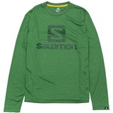 SALOMON(サロモン) JP ビックロゴ ロングスリーブウォームテックティー L35949800 長袖Tシャツ(メンズ)