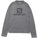 SALOMON(サロモン) JP ビックロゴ ロングスリーブウォームテックティー L35949900 長袖Tシャツ(メンズ)