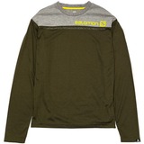 SALOMON(サロモン) JP ロゴ ロングスリーブウォームテックティー L35950300 長袖Tシャツ(メンズ)