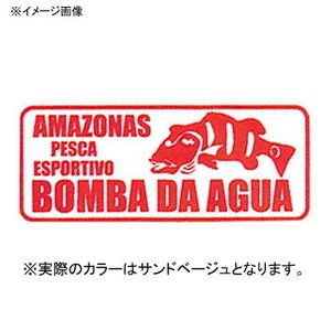 BOMBA DA AGUA（ボンバダアグア） ステッカー Ｌ サンドベージュ