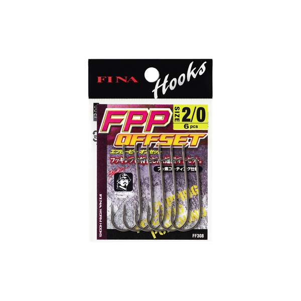 フィナ(FINA) FPP オフセット FF308 ワームフック(オフセット)