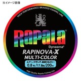 Rapala(ラパラ) ラピノヴァ･エックス マルチカラー 200m RXC200M10MC オールラウンドPEライン