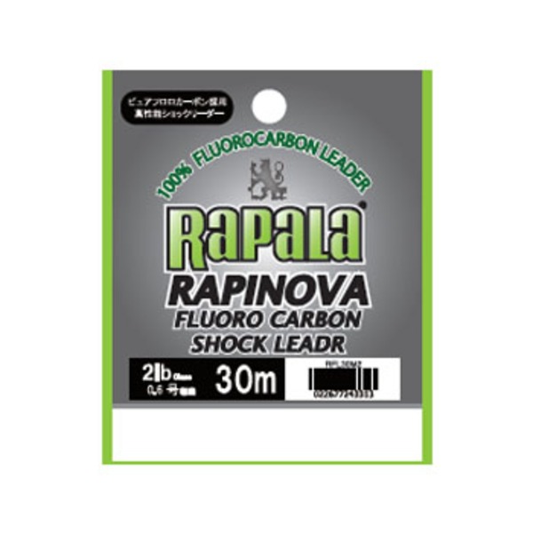 Rapala(ラパラ) ラピノヴァ フロロカーボン ショックリーダー RFL30M2 オールラウンドショックリーダー