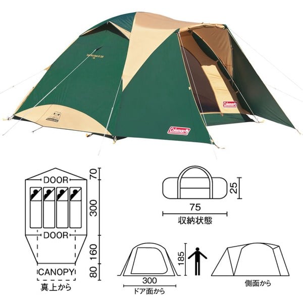 コールマン テント 大型テント タフワイドドームIV/300