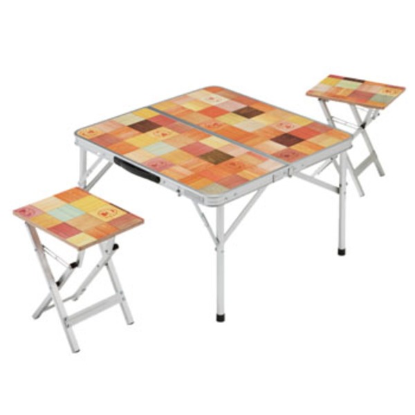 Coleman(コールマン) ナチュラルモザイクピクニックセット 2000017002 テーブル･チェアセット