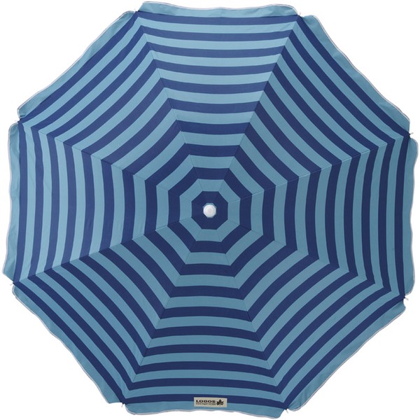ロゴス(LOGOS) 180UVマイアミボーダーパラソル 180cm 69600020 ビーチ･プール用品