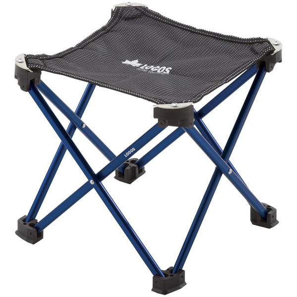 ロゴス(LOGOS) 7075キュービックチェア-AF(ブルー) 73175012 座椅子&コンパクトチェア