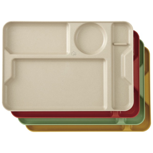 ロゴス(LOGOS) 抗菌バイオプラントプレート(4色セット) 81285018 メラミン&プラスティック製お皿
