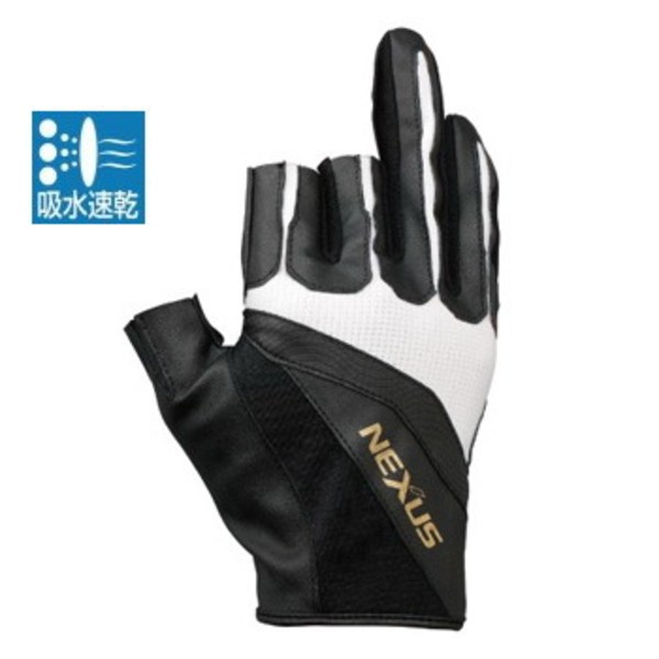 シマノ(SHIMANO) GL-123M ネクサス･ストレッチアップグローブ3(3本指出し) 796011 スリーフィンガーレス(フィッシング)