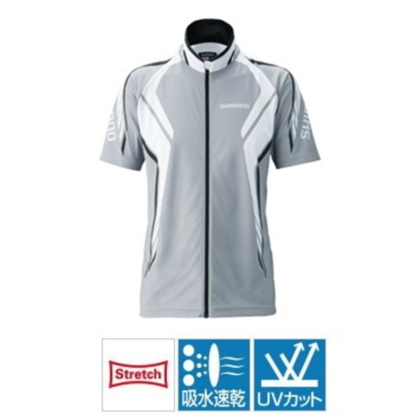 シマノ(SHIMANO) SH-052M フルジッププリントシャツ･Short 798282 フィッシングシャツ