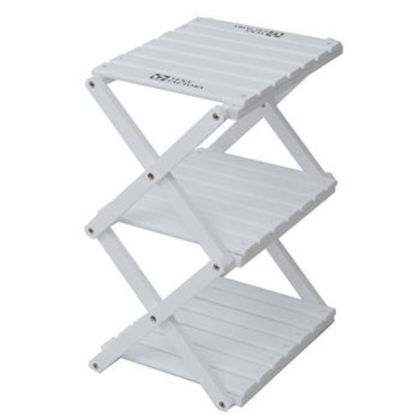 TENT FACTORY(テントファクトリー) ウッドライン グランドラック TF-WLGR-WH ツーバーナー&マルチスタンド