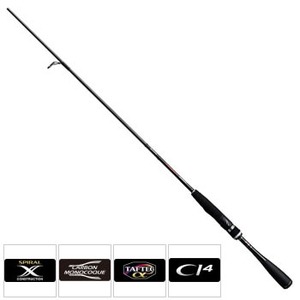シマノ(SHIMANO) ポイズンアドレナ 264L-S 359810|アウトドア