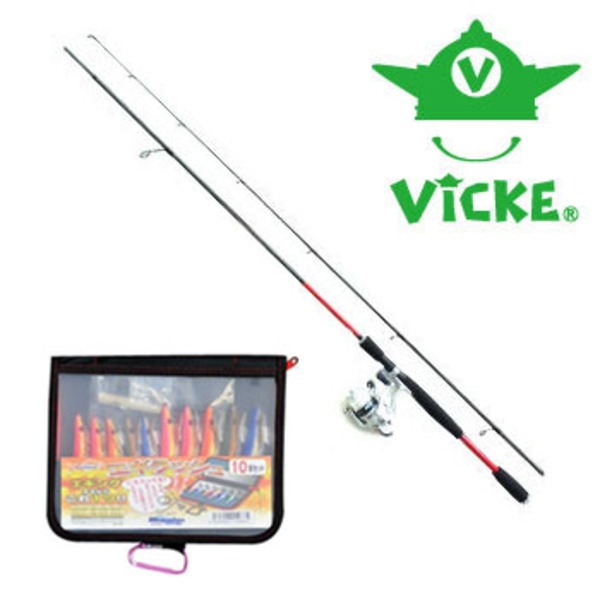 Vicke(ヴィッケ) エギングエントリーセット VES-1 8フィート以上