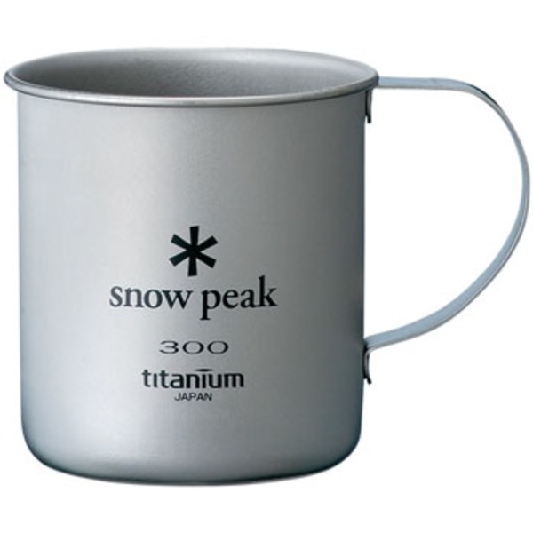 スノーピーク(snow peak) チタンシングルマグ 300 MG-042R チタン製マグカップ