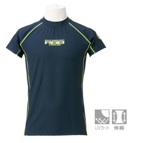 リバレイ RBB UVハーフラッシュガード 8569 フィッシングシャツ