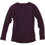 ムッシュ(MUSSHU) メリノウールレディース長袖アンダーTシャツ 15165 長袖アンダーウェア(レディース)