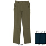 ムッシュ(MUSSHU) 定番素材テクニカルレディスストレートパンツ 70235 ロング･クロップドパンツ(レディース)