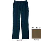 ムッシュ(MUSSHU) 定番素材テクニカルメンズ総ゴムパンツ 70240 ロングパンツ(メンズ)