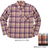 ムッシュ(MUSSHU) 裏起毛プリントチェックレディス長袖ポロシャツ 45245 シャツ･ポロシャツ(レディース)