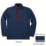 ムッシュ(MUSSHU) 裏起毛メンズ長袖ジップアップシャツ 45270 長袖シャツ(メンズ)