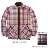ムッシュ(MUSSHU) 裏起毛プリントチェックレディスストレッチジャケット 85195 ソフトシェルジャケット(レディース)