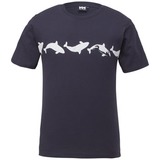 HELLY HANSEN(ヘリーハンセン) S/S KILLER WHALE T Men’s HE61432 半袖Tシャツ(メンズ)