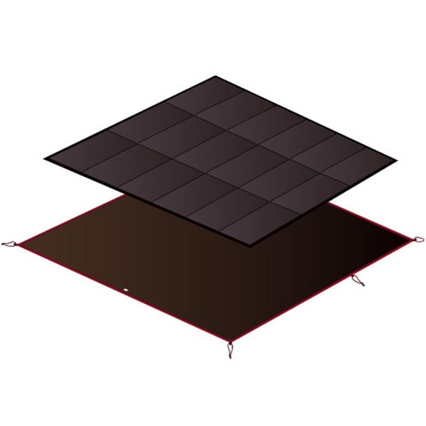 スノーピーク(snow peak) アメニティドーム マット･シートセット SET-021 テントアクセサリー